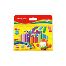 KEYROAD Gyurma készlet, 12 x 15 g, Keyroad KEYROAD_54320 small