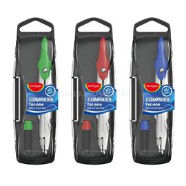 KEYROAD Körző, betétes, fém, pótbéllel, Smart, vegyes színek KEYROAD_54336 small