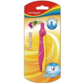 KEYROAD Körző betétes, bliszteres Keyroad Flow vegyes színek KEYROAD_38426 small