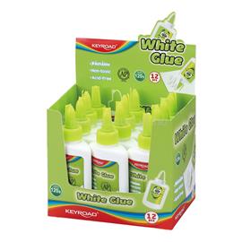 KEYROAD Ragasztó, folyékony 120 g, Keyroad fehér KEYROAD_54323 small