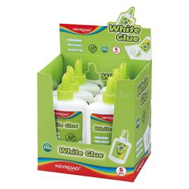 KEYROAD Ragasztó, folyékony 250 g, fehér KEYROAD_54324 small