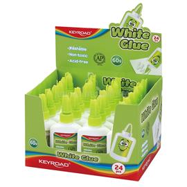KEYROAD Ragasztó, folyékony 60 g, Keyroad fehér KEYROAD_54322 small