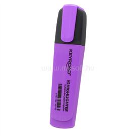 KEYROAD Szövegkiemelő vágott hegyű, lapos test Keyroad Fluo neon lila KEYROAD_38512 small