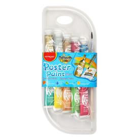 KEYROAD Tempera készlet 10 ml. 10 db/bliszter fémes és neon színek KEYROAD_38517 small