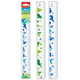 KEYROAD Vonalzó 30 cm, állat mintás Keyroad KEYROAD_43635 small