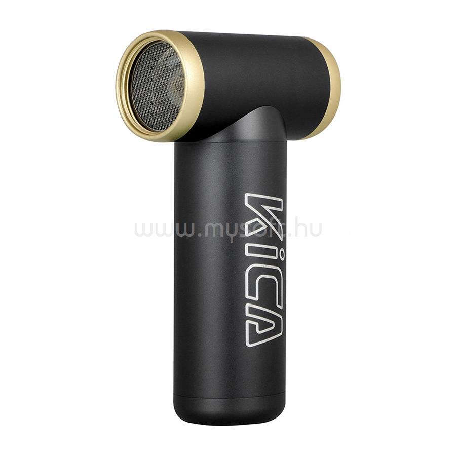 KICA JetFan2 vezeték nélküli univerzális légfúvóka, USB, LED kijelző, 101000 ford./perc, alacsony zajszint, 4,5 óra, szürke