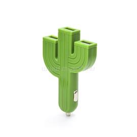 KIKKERLAND US132-EU 3 USB-s kaktusz alakú autós töltő US132-EU small