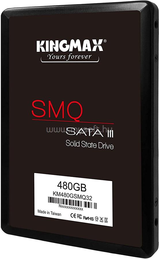KINGMAX SSD 480GB 2.5"SATA3 SMQ, QLC
