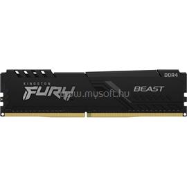 KINGSTON DIMM memória 8GB DDR4 3600MHz CL17 FURY BEAST BLACK KF436C17BB/8 small