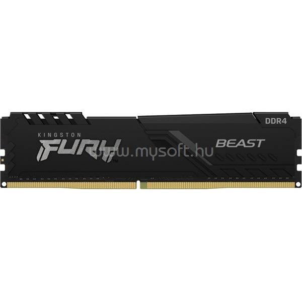 KINGSTON DIMM memória 8GB DDR4 3600MHz CL17 FURY BEAST BLACK