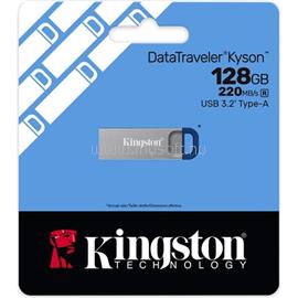 KINGSTON 128GB DataTraveler Kyson USB-A 3.2 Gen1 pendrive fém DTKNG2/128GB small