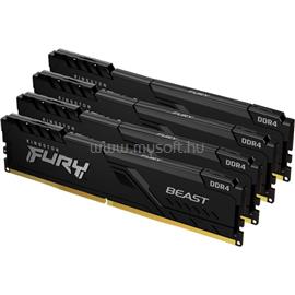 KINGSTON DIMM memória 4X32GB DDR4 3600MHz CL18 FURY BEAST BLACK KF436C18BBK4/128 small