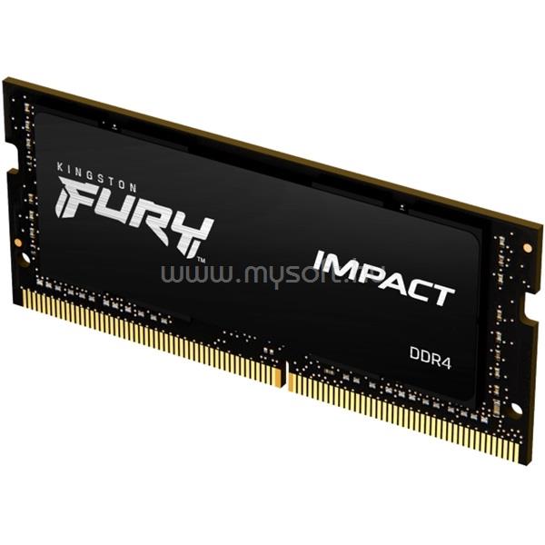 KINGSTON SODIMM memória 16GB DDR4 2666MHz CL16 FURY IMPACT