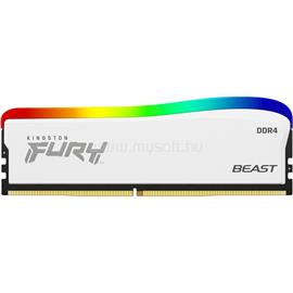 KINGSTON DIMM memória 16GB DDR4 3200MHz CL16 FURY Beast White RGB SE KF432C16BWA/16 small