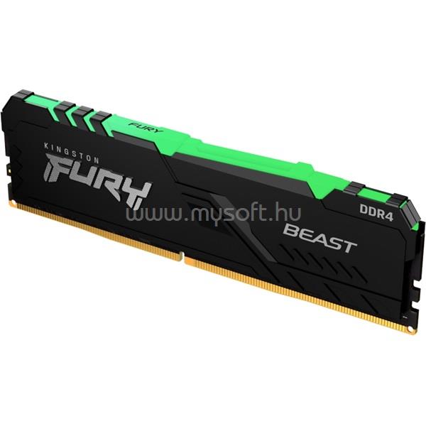 KINGSTON DIMM memória 16GB DDR4 3600MHz CL18 FURY BEAST RGB