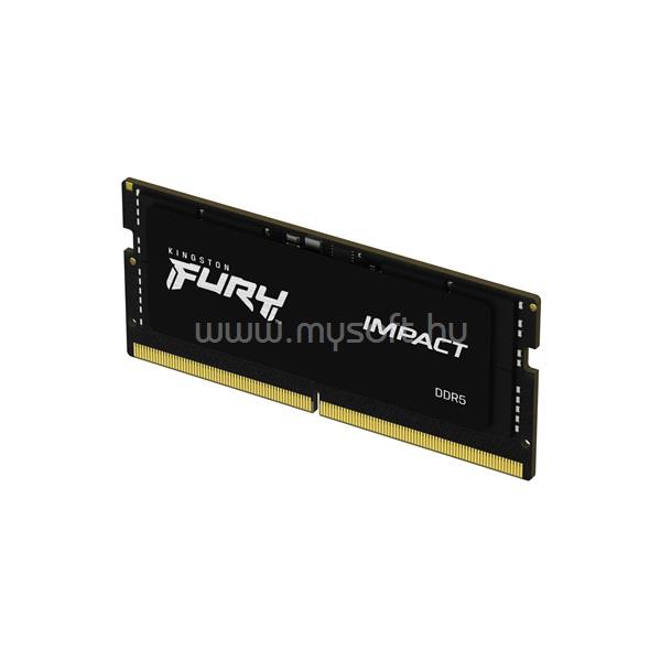 KINGSTON SODIMM memória 16GB DDR5 4800MHz CL40 FURY IMPACT