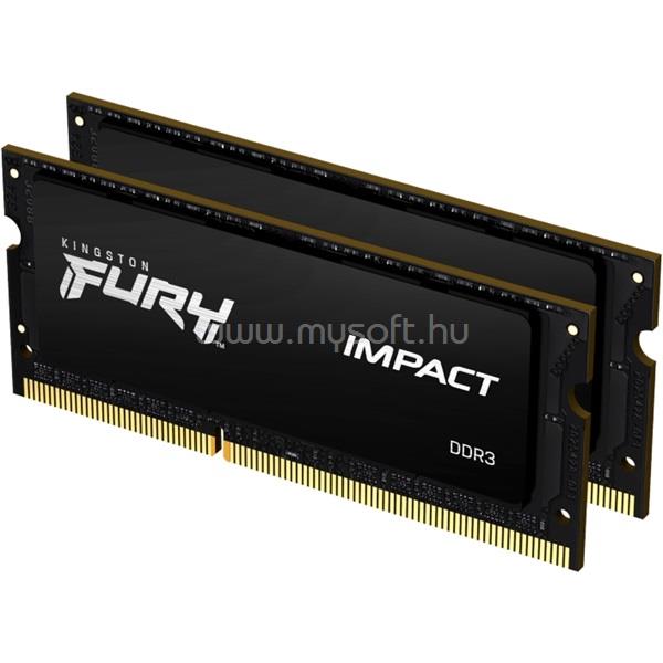 KINGSTON SODIMM memória 2X8GB DDR3L 1866MHz CL11 FURY IMPACT BLACK