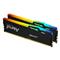 KINGSTON DIMM memória 2X8GB DDR5 5600MHz CL40 FURY BEAST RGB KF556C40BBAK2-16 small