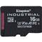 KINGSTON 16GB Micro SD Industrial (SDHC, Class 10, A1) memóriakártya SDCIT2/16GBSP small