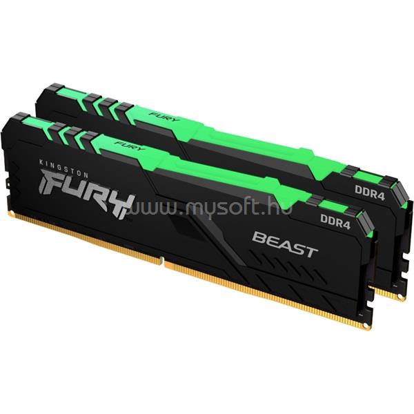 KINGSTON DIMM memória 2X16GB DDR4 3200MHz CL16 FURY BEAST RGB