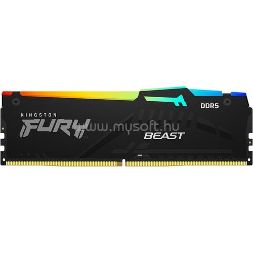 KINGSTON DIMM memória 32GB DDR5 4800MHz CL38 FURY BEAST BLACK RGB