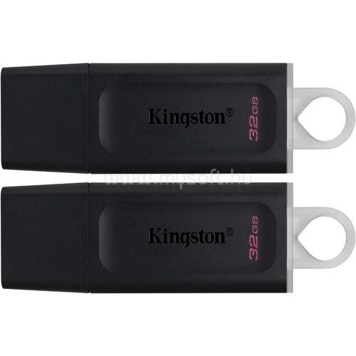 KINGSTON 32GB DT EXODIA USB3.2 GEN 1 (BLACK + WHITE) 2 PIECES