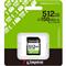 KINGSTON Canvas Select Plus Gen3 SDXC 512GB Class10 UHS-1 U3 V30 memóriakártya SDS3/512GB small