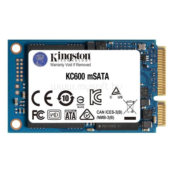 KINGSTON SSD 512GB SATA3 MSATA KC600MS