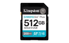 KINGSTON Canvas Go Plus SDXC Gen4 512GB C10 UHS-I U3 V30 memóriakártya SDG4/512GB small