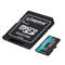 KINGSTON Canvas Go! Plus MicroSDXC 512GB, Class10, UHS-I U3 V30, A2 memóriakártya + adapter SDCG3/512GB small