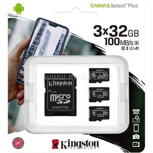 KINGSTON Canvas Select Plus 32GB microSDHC 3 Pack