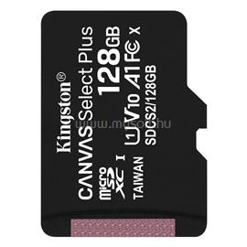 KINGSTON Canvas Select Plus MicroSDXC 128GB, Class10. UHS-I U1, V10 memóriakártya SDCS2/128GBSP small