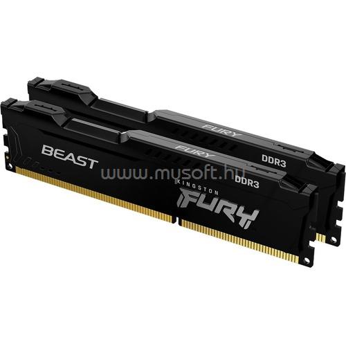 KINGSTON DIMM memória 2X8GB DDR3 1866MHZ CL10 FURY BEAST BLACK