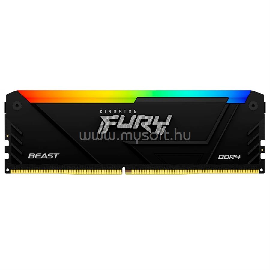 KINGSTON DIMM memória 16GB DDR4 3200MHz CL16 FURY Beast RGB