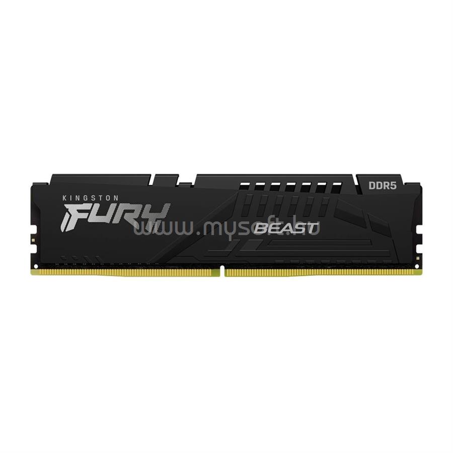 KINGSTON DIMM memória 16GB DDR5 4800MHz CL38 FURY BEAST BLACK