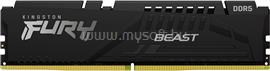 KINGSTON DIMM memória 16GB DDR5 5200MHz CL36 FURY Beast Black KF552C36BBE-16 small