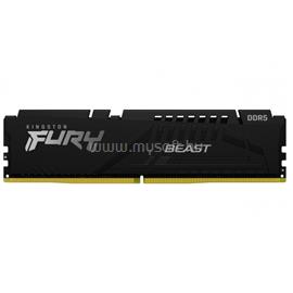 KINGSTON DIMM memória 16GB DDR5 5200MHz CL40 FURY BEAST BLACK KF552C40BB-16 small