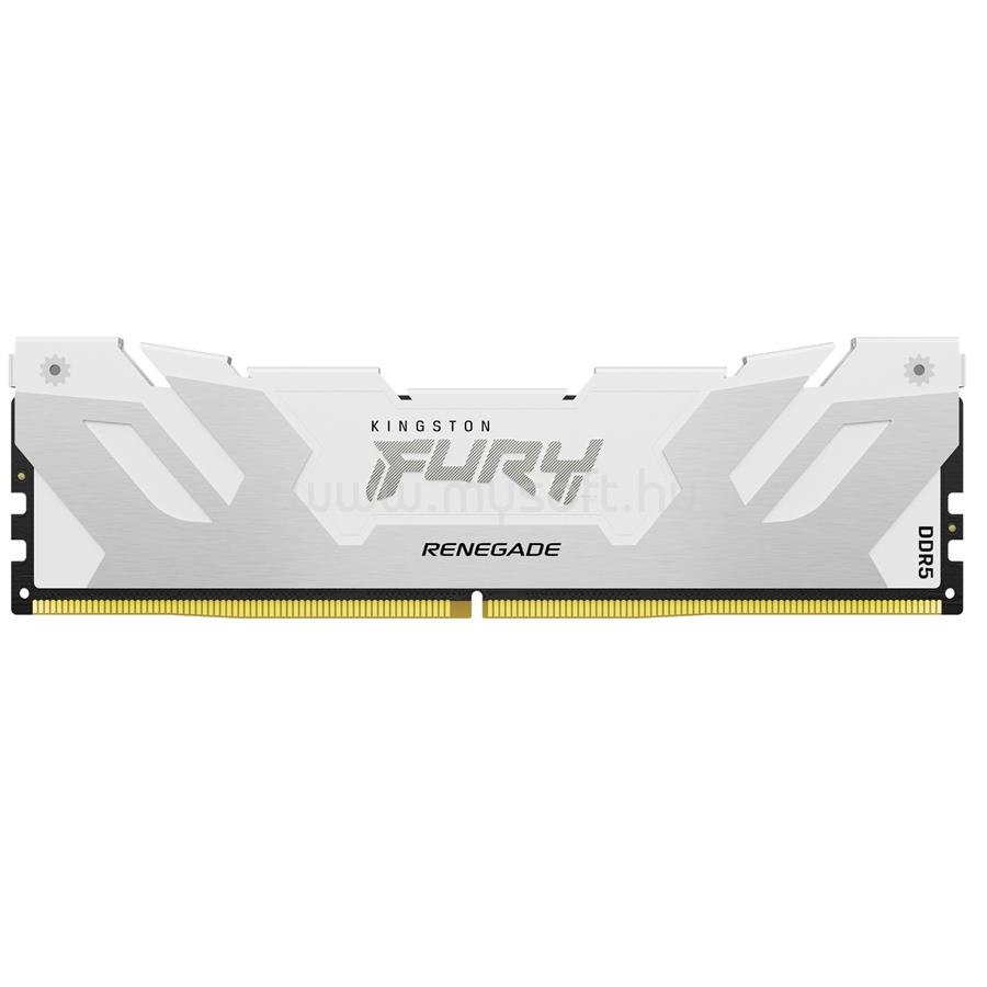 KINGSTON DIMM memória 16GB DDR5 6000MHz CL32 FURY RENEGADE WHITE XMP