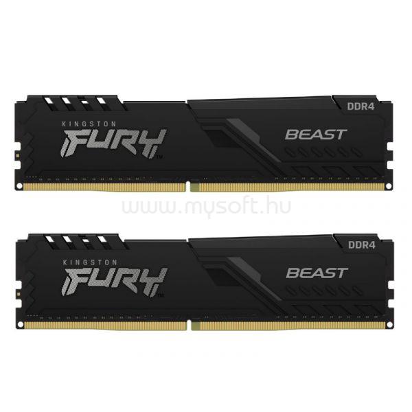 KINGSTON DIMM memória 2X16GB DDR4 3200MHz CL16 FURY BEAST BLACK