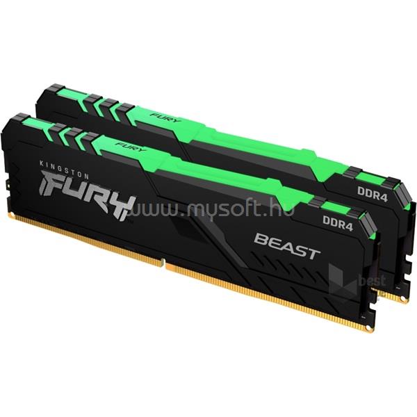 KINGSTON DIMM memória 2X16GB DDR4 3200MHz CL16 FURY BEAST RGB