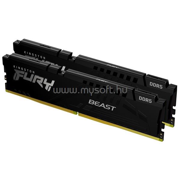 KINGSTON DIMM memória 2X16GB DDR5 4800MHz CL38 FURY BEAST BLACK