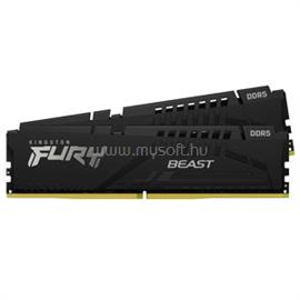 KINGSTON DIMM memória 2X16GB DDR5 5200MHz CL36 FURY Beast Black KF552C36BBEK2-32 small