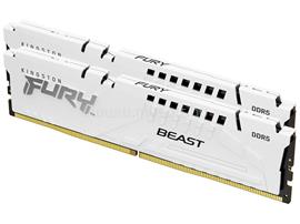 KINGSTON DIMM memória 2X16GB DDR5 5200MHz CL40 FURY Beast White XMP KF552C40BWK2-32 small