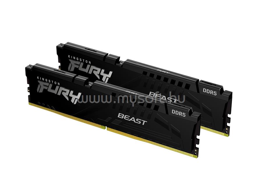 KINGSTON DIMM memória 2X16GB DDR5 5600MHz CL36 FURY Beast Black