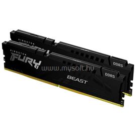 KINGSTON DIMM memória 2X16GB DDR5 5600MHz CL40 FURY BEAST BLACK KF556C40BBK2-32 small