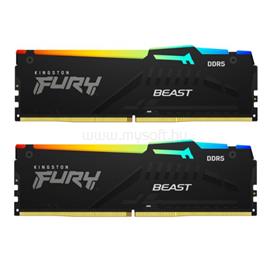 KINGSTON DIMM memória 2X16GB DDR5 5600MHz CL40 FURY Beast RGB KF556C40BBAK2-32 small
