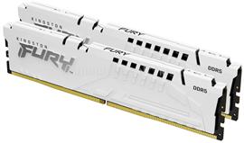 KINGSTON DIMM memória 2X16GB DDR5 6000MHz CL30 FURY Beast White EXPO KF560C30BWEK2-32 small