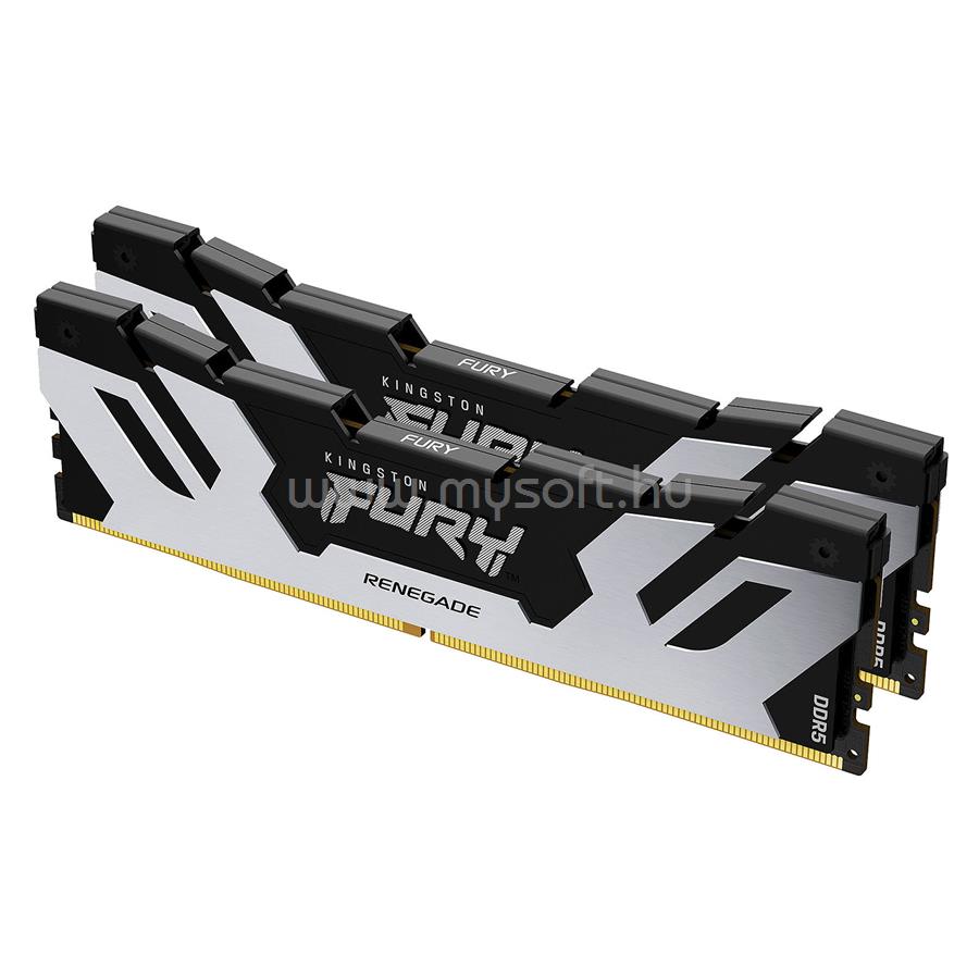 KINGSTON DIMM memória 2X16GB DDR5 6000MHz CL32 FURY Rendegade Silver