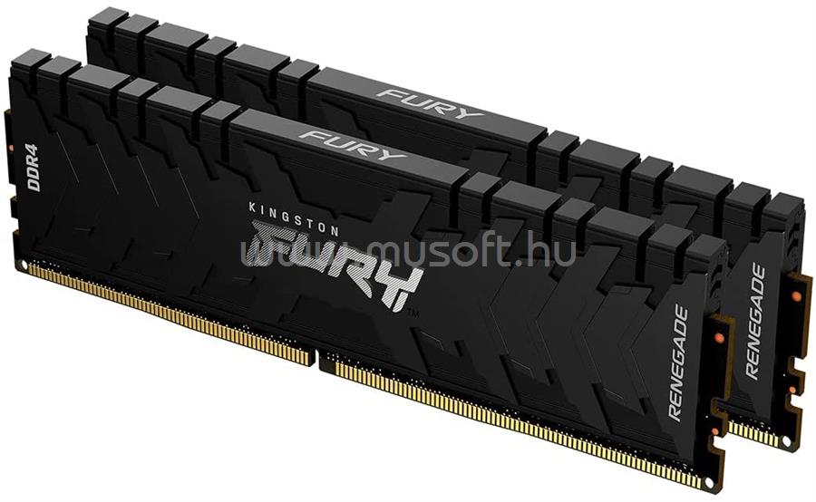 KINGSTON DIMM memória 2X32GB DDR4 3200MHz CL16 FURY RENEGADE BLACK
