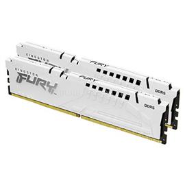 KINGSTON DIMM memória 2X32GB DDR5 5600MHz CL40 FURY Beast White XMP KF556C40BWK2-64 small
